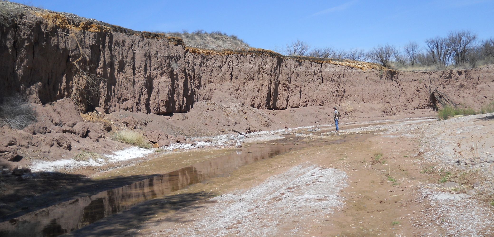 Groundwater and rivers, streams connected